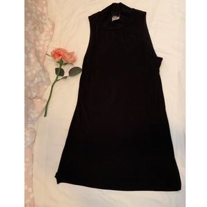 Judy Knapp Vintage Mockneck Mini Dress